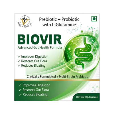Prebiotic & ProBiotic-BioVir ( 3X10) Capsules