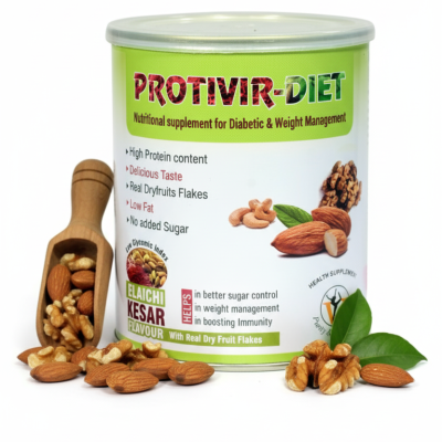 Protivir Diet - Diabetic Care Protein Powder (200 gm)