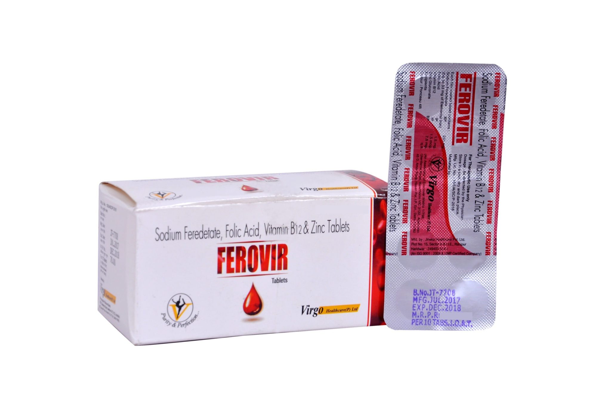 Iron Tablets for Anemia and Pregnancy Ferovir
