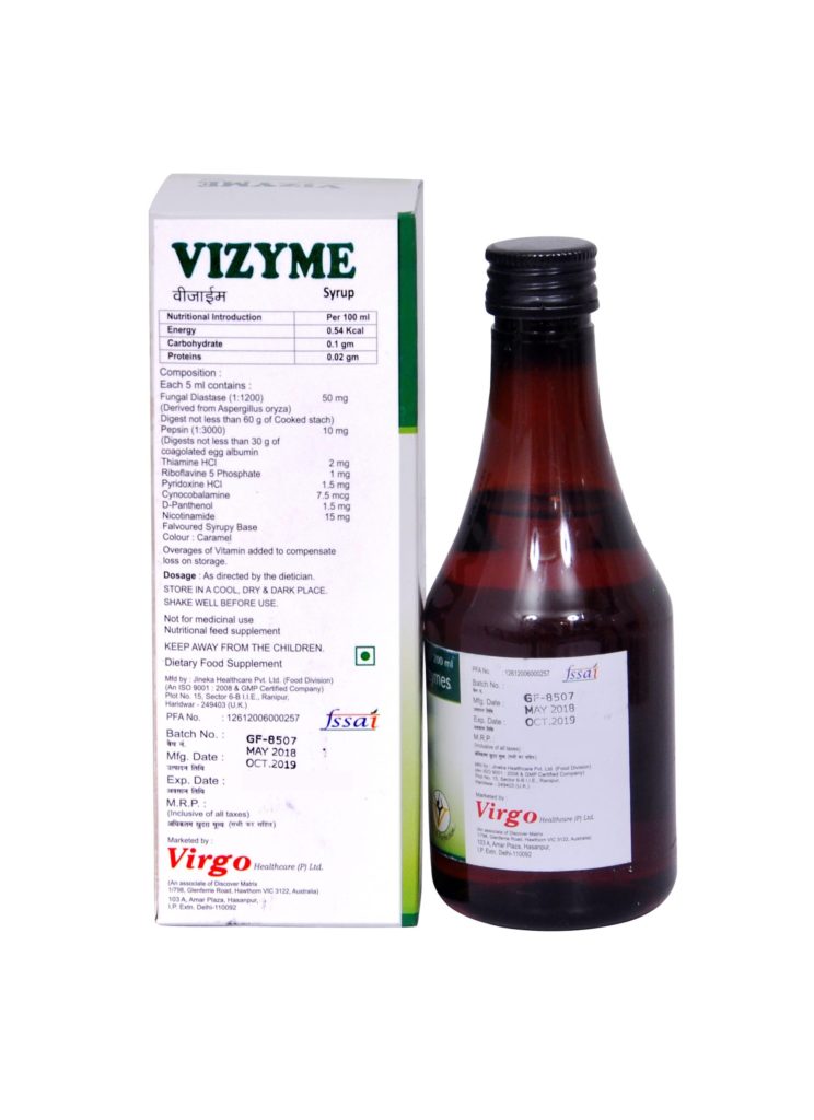Buy Digestive Enzymes Syrup for Healthy Stomach