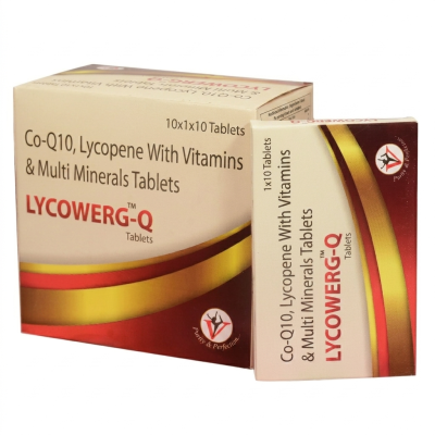 Lycowerg-Q CoQ10 & Lycopene 30 tablets